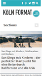 Mobile Screenshot of koeln-format.de